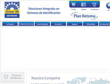 Tablet Screenshot of crear-id.com